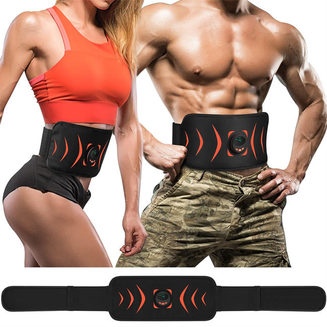 Toning Belt, Muscle Toner, Abdominal Training Belt Workout Portable Fitness Equipment for Home